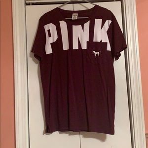 Pink Victoria’s Secret Tee